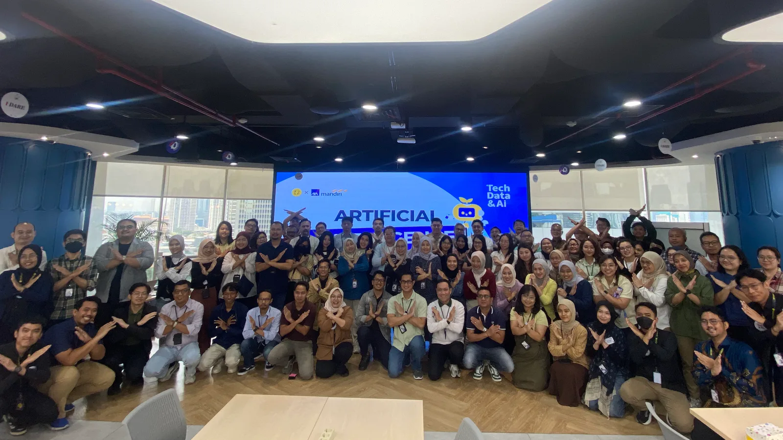 AXA Mandiri class in session